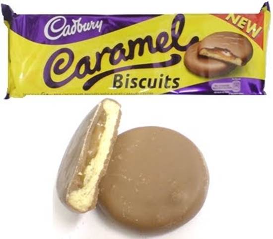 Picture of Cadbury Caramel chocolate  Biscuit