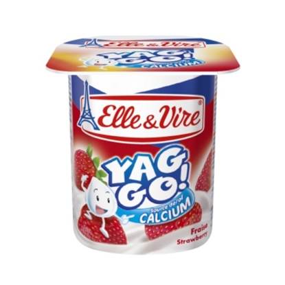 Picture of E&V Yaggo Dairy Dessert "Strawberry Pulp" 125 g