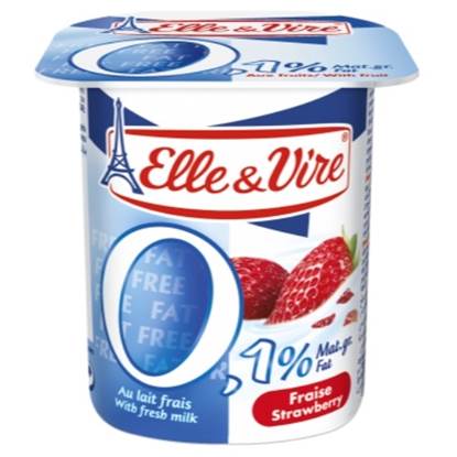 Picture of E&V Light Dairy Dessert "Strawberry" 125 g