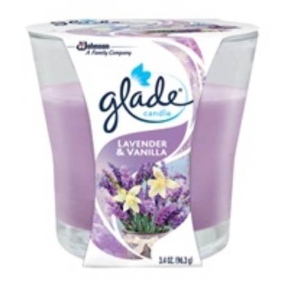 Picture of GLADE CANDLE LAVADER & VANILLA 3.4 OZ