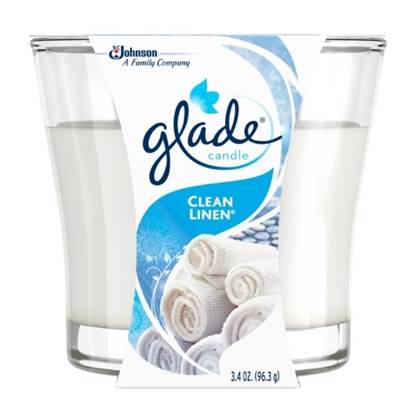 Picture of GLADE CANDLE CLEAN LINEN 3.4 OZ