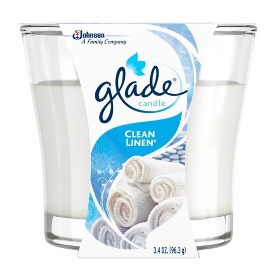 Picture of GLADE CANDLE CLEAN LINEN 3.4 OZ