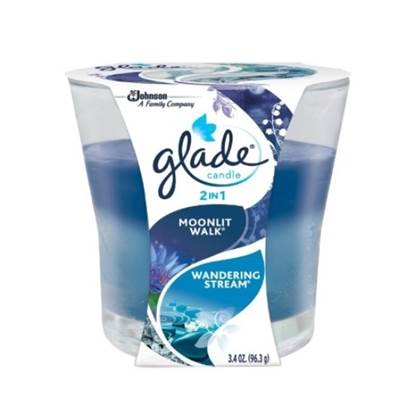 Picture of GLADE CANDLE MOONLIT WAL & WANDERING STREAM 3.4 OZ