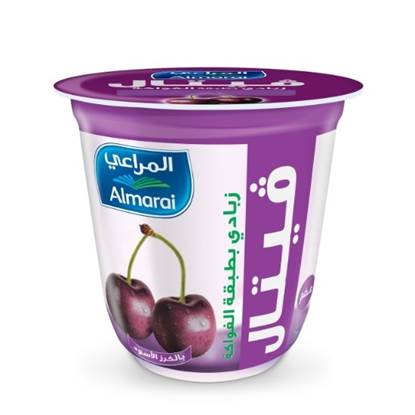 Picture of ALMARAI YOGHURT VETAL LAYERED BLACK CHERRY 140G