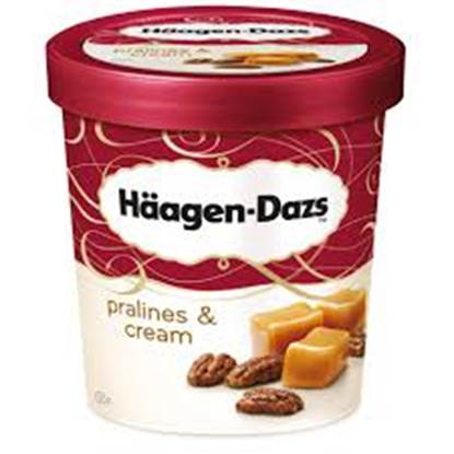 Picture of HD ICECREAM PRALINES & CREAM 500ML