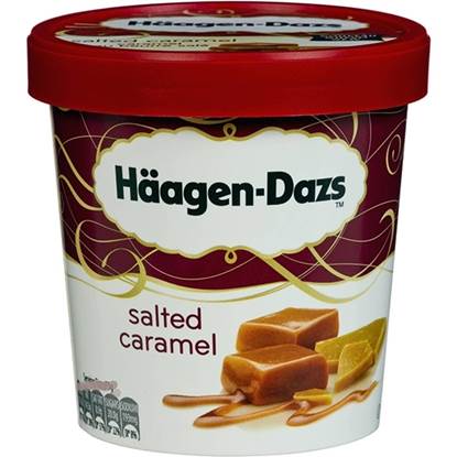 Picture of HD ICECREAM SALTED CARAMEL 9.45 LIT