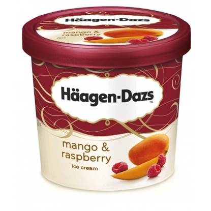 Picture of HD ICECREAM MANGO RASPBERRY 9.45 LT