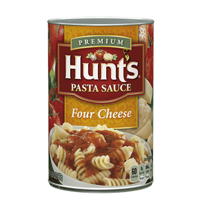 Picture of Hunt's Sauce Spaghetti Four Cheese 680 G