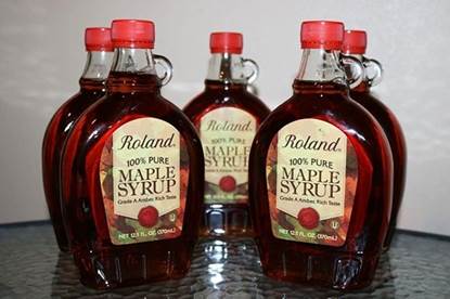 Picture of Roland 100% Grade A Maple Syrup 370 ML x 12