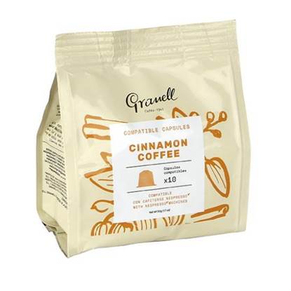 Picture of Granell Cinnamon espresso capsules 10Capsule