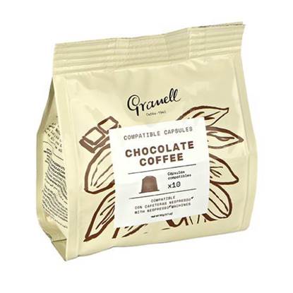 Picture of Granell Chocolate espresso capsules 10Capsule