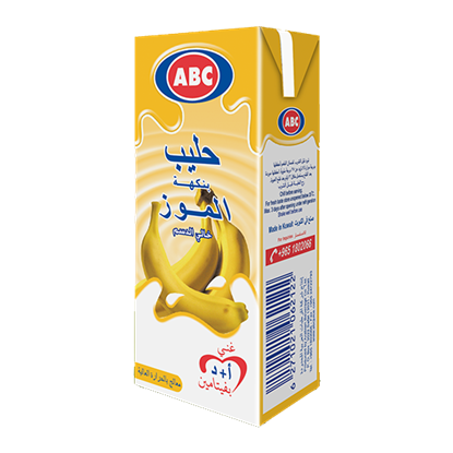 Picture of ABC Flavored Banana Milk 185 ML × 24 PC