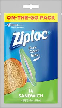Picture of Ziploc Sandwich Bags 14