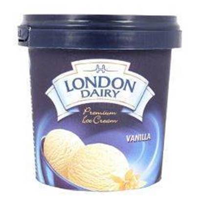 Picture of Ice Cream London Dairy  Vanilla  1 LTR*6 