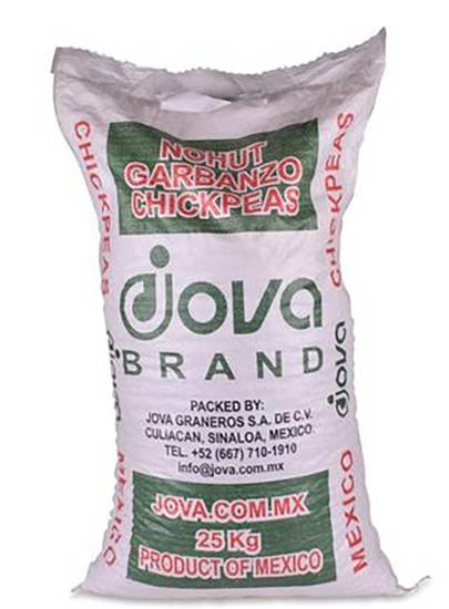 Picture of Jova Mexican Chickpeas whole no.12-25 KG 