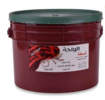 Picture of Al WahaMince Red Pepper With Oil (Maaboog)( 5 KG * 1 Pail)