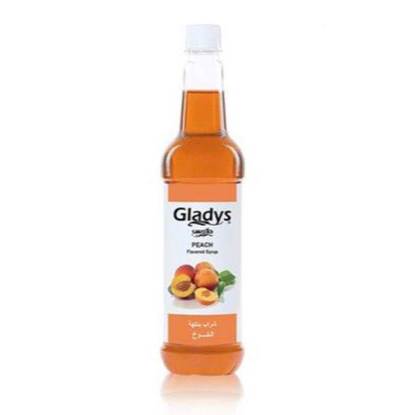 Picture of Gladys Peach Syrup 750ML