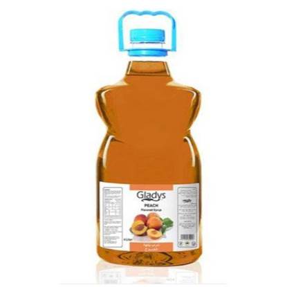 Picture of Gladys Peach Syrup 4Ltr