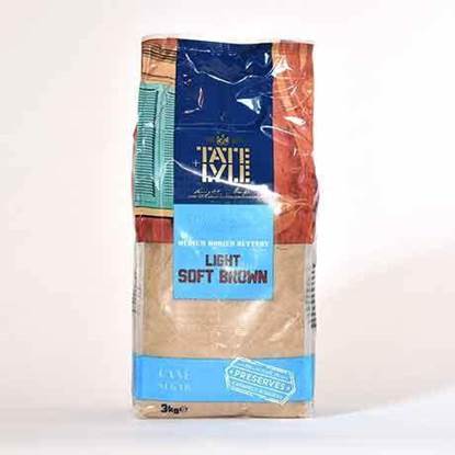 Picture of TATE & LYLE Light  Brown Sugar ( 3kg * 4 Pouch )