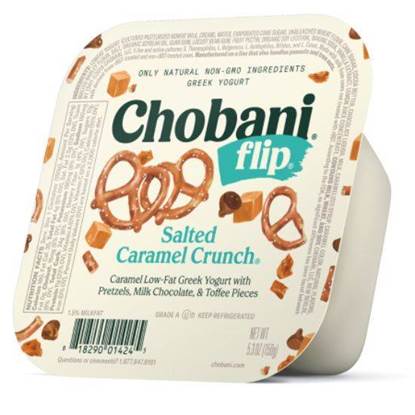 Picture of Chobani Greek Yoghurt Flips Salted Caramel Crunch PlsCnt 5.3OZ