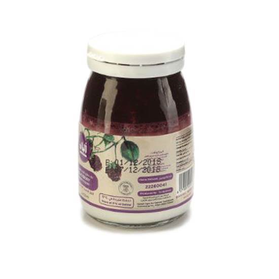 Picture of Alban Yoghurt With Blackberry Cow Low Fat 120ml