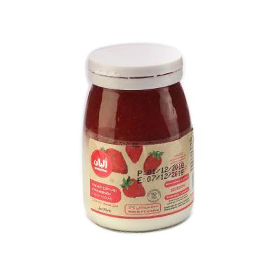 Picture of Alban Yoghurt With Strawberry Cow Low Fat  120ml