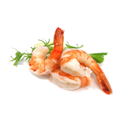 Picture of Shrimps 10x1 kg 16 / 20 Peeled deveined tail on ( LARGE )