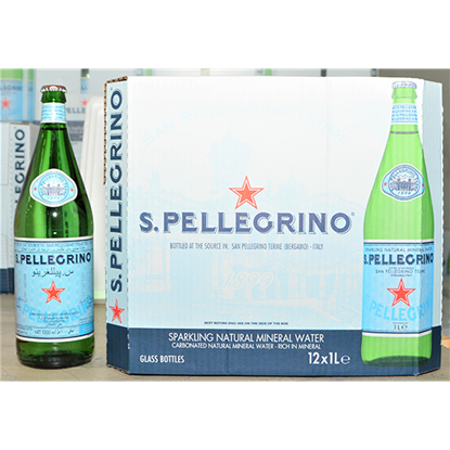 Picture of SAN PELLEGRINO SPARKLING NATURAL MINERAL WATER 6X4X250ML GLASS