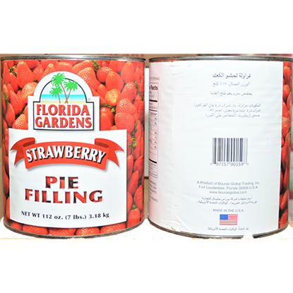 Picture of FLORIDA GARDEN STRAWBERRY FILLING  3.18 kg x 6