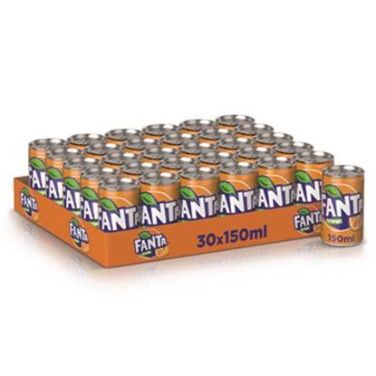 Picture of Fanta Orange Can 150ml 30Pack 