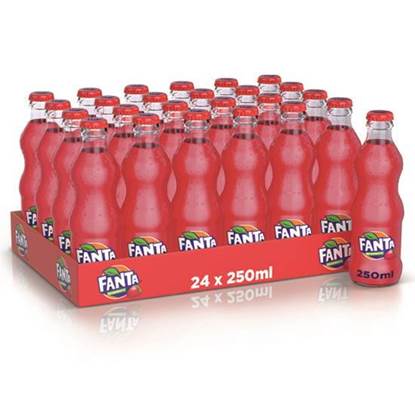 Picture of Fanta Strawberry NRGB 250ml 24Pack 