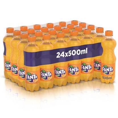 Picture of Fanta Orange PET 500ml 24Pack 