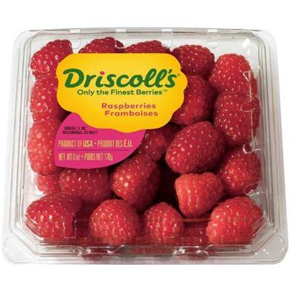 Picture of Driscolls Raspberries Pack 170gm