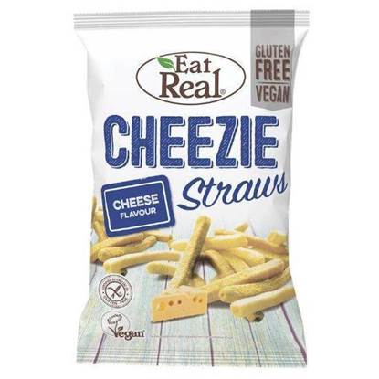 Picture of EATREAL CHEEZIE STRAW 113 GM