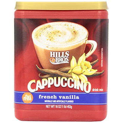 Picture of HILLS BROS Ctns French Vanilla Cappuccino 453g