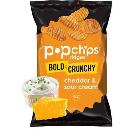 Picture of Popchips Ridges Cheddar 142GM*12