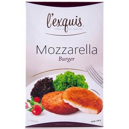 Picture of L'EXQUIS - MOZZARELLA BURGER 400 GRS