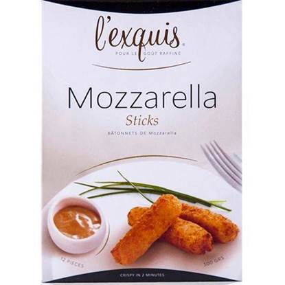 Picture of L'EXQUIS - MOZZARELLA STICKS 300 GRS