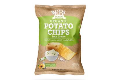 Picture of RB FOODS Organic potato Chips with Sour Cream 40g