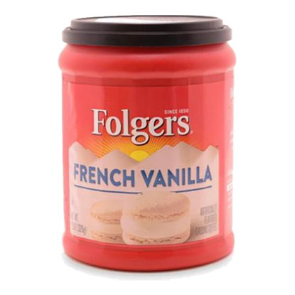 Picture of FOLGERS GROUND COFFEE FRENCH VANILLA 326 GMS