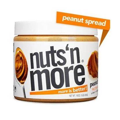 Picture of NUTS N MORE - HIGH PROTEIN + PEANUT SPREAD - PEANUT BUTTER