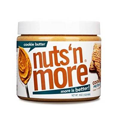 Picture of NUTS N MORE - HIGH PROTEIN + PEANUT SPREAD - COOKIE BUTTER