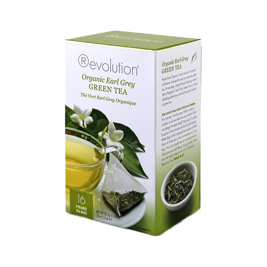 Picture of Revolution Earl Grey Green Tea.